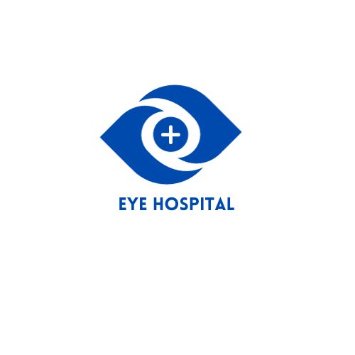 Eye clinic logo design template Royalty Free Vector Image